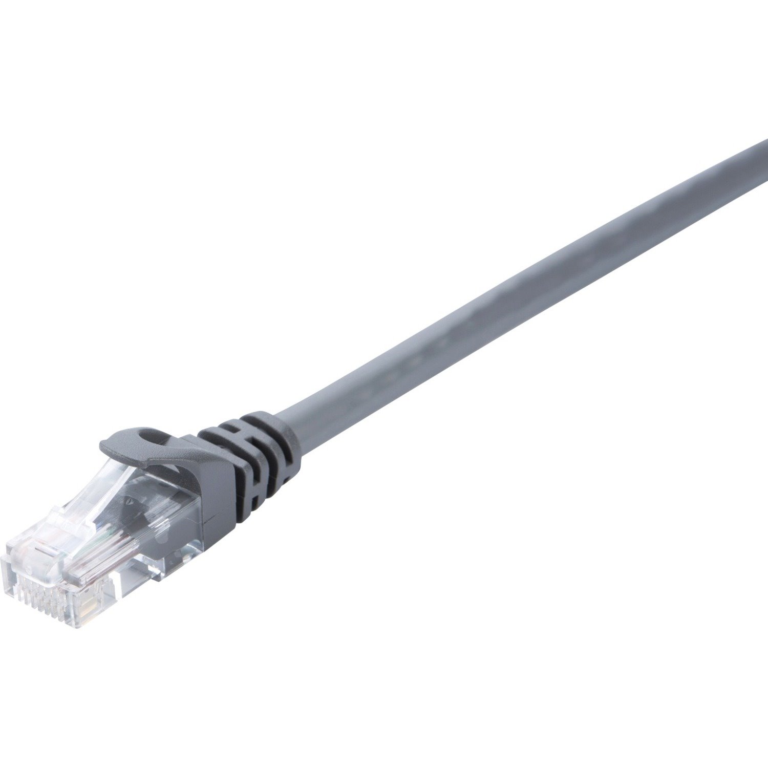 V7 Black Cat6 Unshielded (UTP) Cable RJ45 Male to RJ45 Male 5m 16.4ft