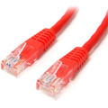 StarTech.com 3 ft Red Molded Cat5e UTP Patch Cable