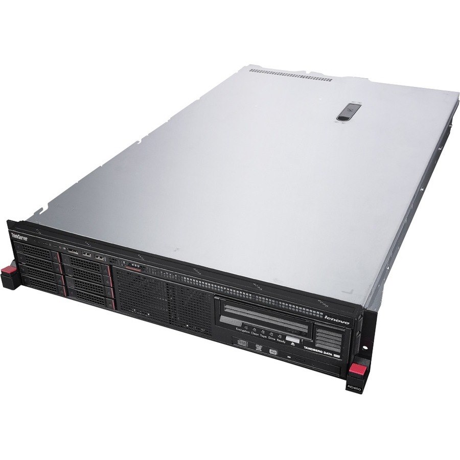 Lenovo ThinkServer RD450 70DC001FUX 2U Rack Server - 1 x Intel Xeon E5-2630 v3 2.40 GHz - 8 GB RAM - Serial ATA/600 Controller