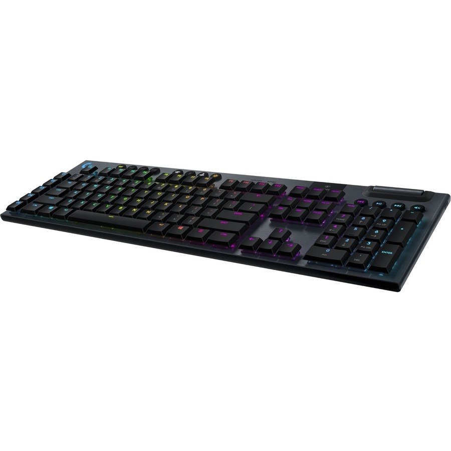 Logitech G915 Gaming Keyboard - Wireless Connectivity - USB Interface - English (US) - Carbon