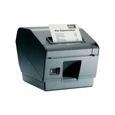 Star Micronics TSP743IID Direct Thermal Printer - Monochrome - Wall Mount - Receipt Print - With Cutter - Charcoal, Grey