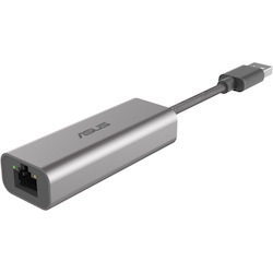 Asus USB-C2500 2.5Gigabit Ethernet Adapter for NAS Storage Device/Computer/Notebook - 2.5GBase-T - Portable