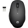 HP Mouse - Bluetooth/Radio Frequency - USB - Black