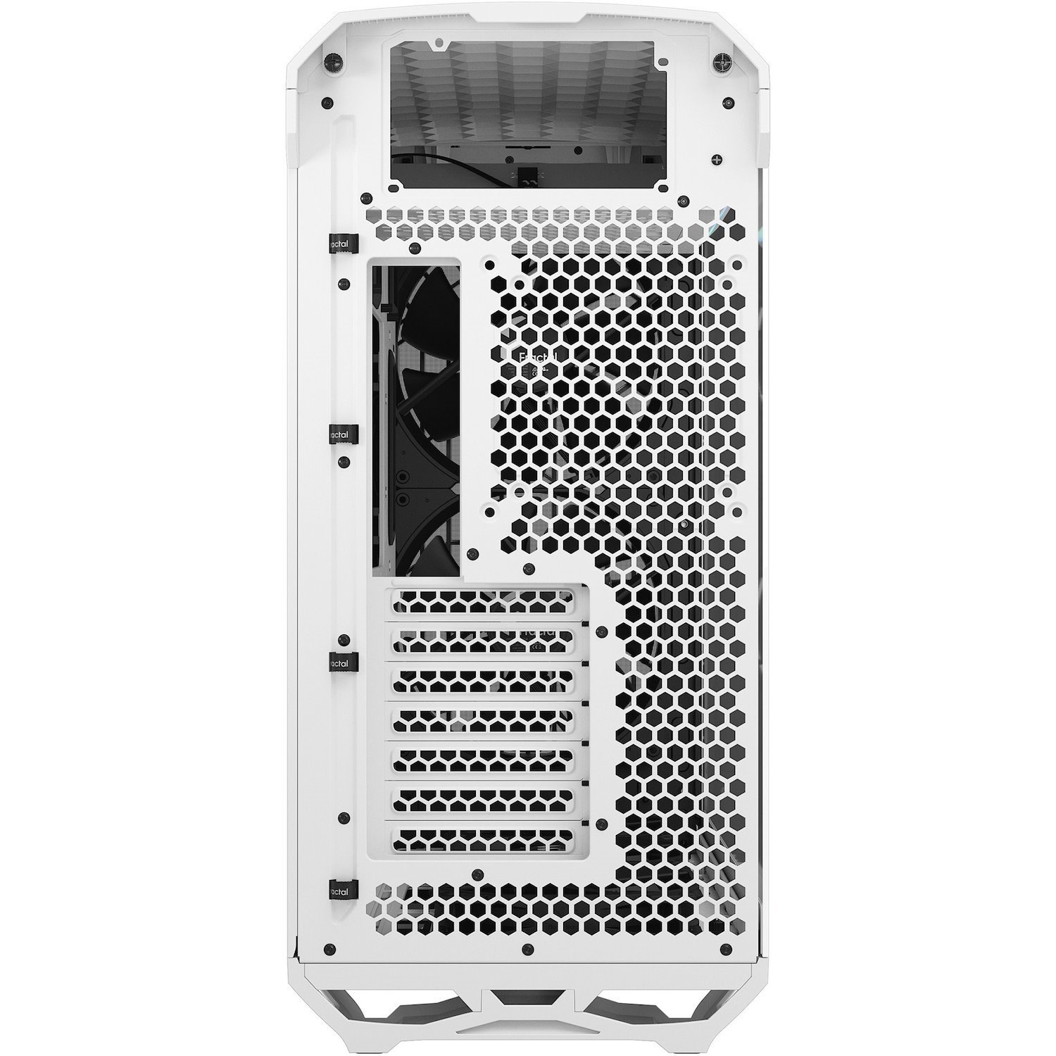 Fractal Design Torrent Computer Case - ATX Motherboard Supported - Tempered Glass, Steel - White