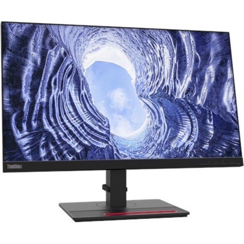 Lenovo ThinkVision T24h-20 24" Class WQHD LCD Monitor - 16:9 - Raven Black