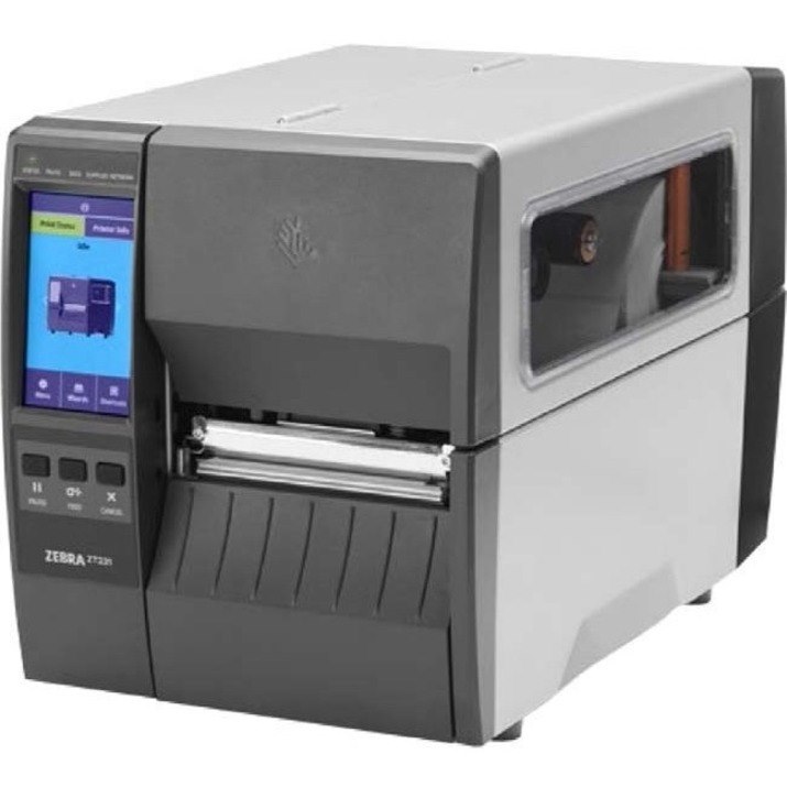 Zebra ZT231 Desktop Direct Thermal Printer - Monochrome - Label Print - Ethernet - USB - USB Host - Serial - EU, UK
