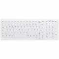 Active Key Keyboard - Wireless Connectivity - USB 1.1 Type A Interface - French - White