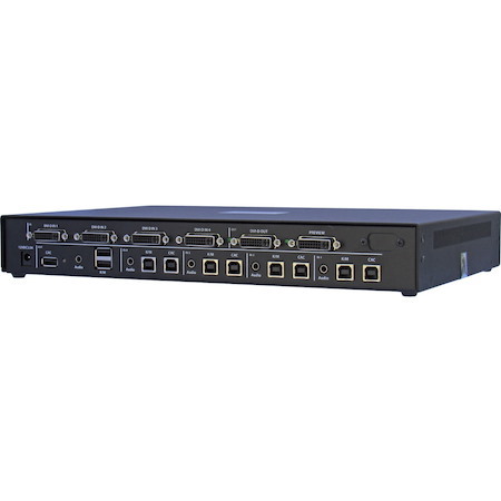 Black Box Secure KVM Switch, NIAP 3.0, DVI-I Multiviewer