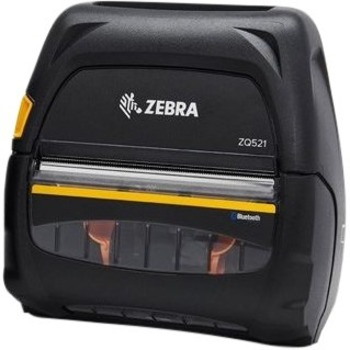 Zebra ZQ521 Mobile Direct Thermal Printer - Monochrome - Label/Receipt Print - USB - Bluetooth - Wireless LAN