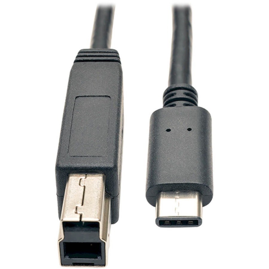 Eaton Tripp Lite Series USB-C to USB-B Cable (M/M) - USB 3.2, Gen 1 (5 Gbps), Thunderbolt 3 Compatible, 3 ft. (0.91 m)