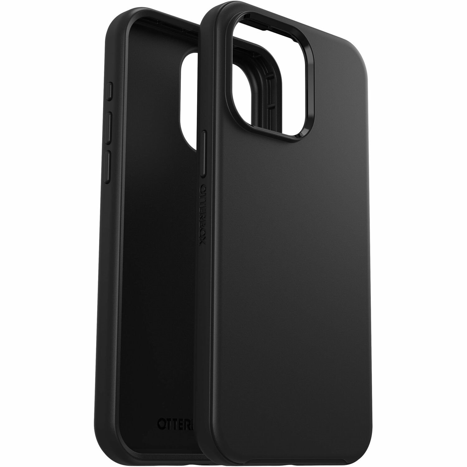 OtterBox Symmetry Case for Apple iPhone 15 Pro Max Smartphone - Black - Retail