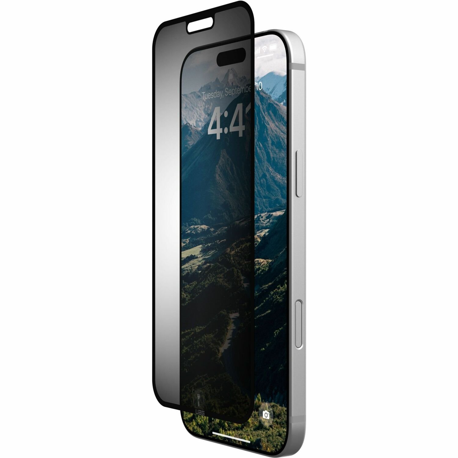 Urban Armor Gear Removable Privacy Screen For iPhone 16 Pro Max Tinted