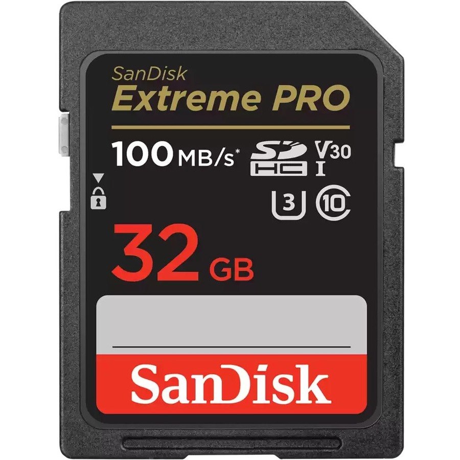 SanDisk Extreme PRO 32 GB Class 10/UHS-I (U3) V30 SDHC