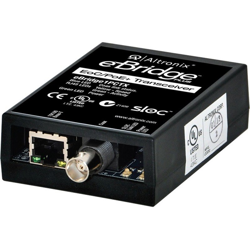 Altronix eBridge1PCTX - IP over Coax Transceiver