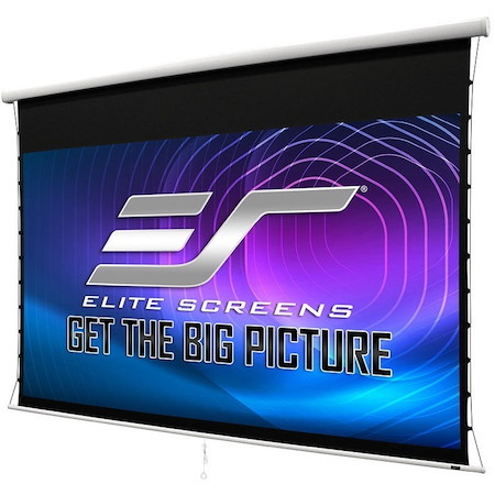 Elite Screens Manual Tab-Tension 2 MT125XWH2 125" Manual Projection Screen