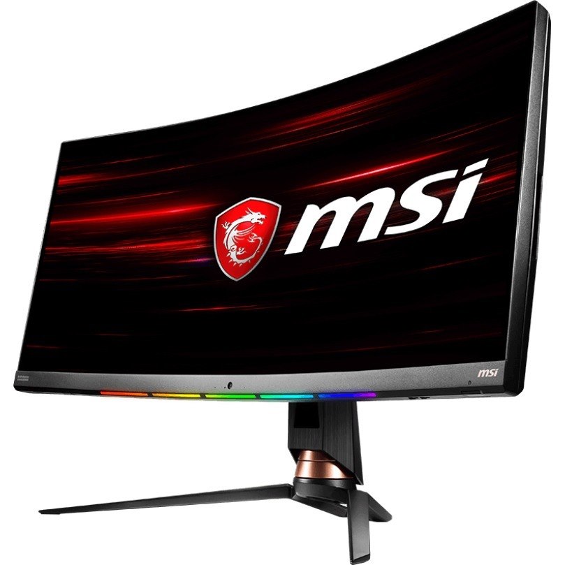 MSI Optix MPG341CQR 86.4 cm (34") UW-QHD Curved Screen LED Gaming LCD Monitor - 21:9 - Grey