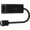 Belkin USB-C to Gigabit Ethernet Adapter USB 3.0 network adapter - Black