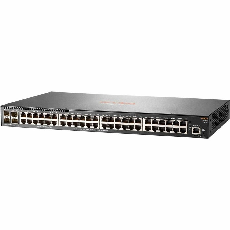 HPE 2930F 2930F 48G 4SFP 48.0 Ports Manageable Ethernet Switch - Gigabit Ethernet - 10/100/1000Base-T, 100/1000Base-X