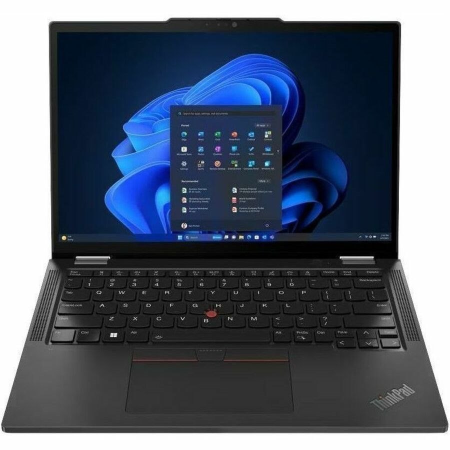 Lenovo ThinkPad X13 Gen 5 21LW001SAU 13.3" Touchscreen Convertible 2 in 1 Notebook - WUXGA - Intel Core Ultra 7 155U - Intel Evo Platform - 16 GB - 512 GB SSD - English Keyboard - Black