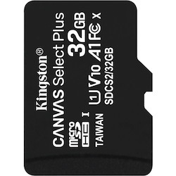 Kingston Canvas Select Plus SDCS2 32 GB Class 10/UHS-I (U1) microSDHC - 1 Pack