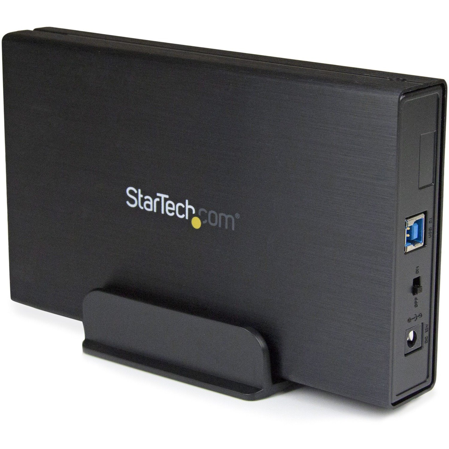 StarTech.com Drive Enclosure SATA/600 - USB 3.1 Type B Host Interface - UASP Support External - Black