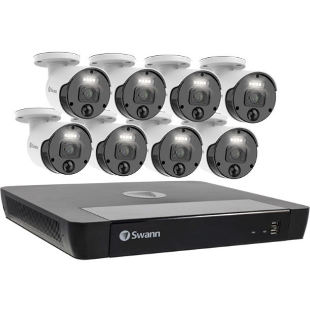 Swann Master 16 Channel Night Vision Wired Video Surveillance System 2 TB HDD