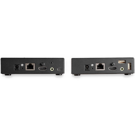 StarTech.com HDMI KVM Extender over IP Network - 4K 30Hz HDMI and USB over IP LAN or Cat5e/Cat6 Ethernet (100m/330ft) - Remote KVM Console