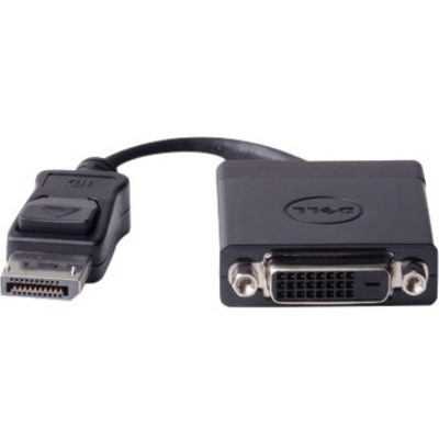 Dell 20.30 cm DisplayPort/DVI Video Cable for Video Device, Notebook, Desktop Computer, Monitor, Projector, HDTV, Workstation