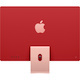 Apple iMac MGPN3X/A All-in-One Computer - Apple M1 Octa-core (8 Core) - 8 GB RAM - 512 GB SSD - 24" 4.5K 4480 x 2520 - Desktop - Pink