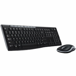 Logitech Wireless Combo MK270 Keyboard & Mouse - German