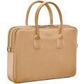 MOBILIS Origine Twice Carrying Case (Briefcase) for 27.9 cm (11") to 35.6 cm (14") Notebook - Tan