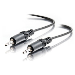 C2G 3ft 3.5mm Stereo Audio Cable - AUX Cable - M/M