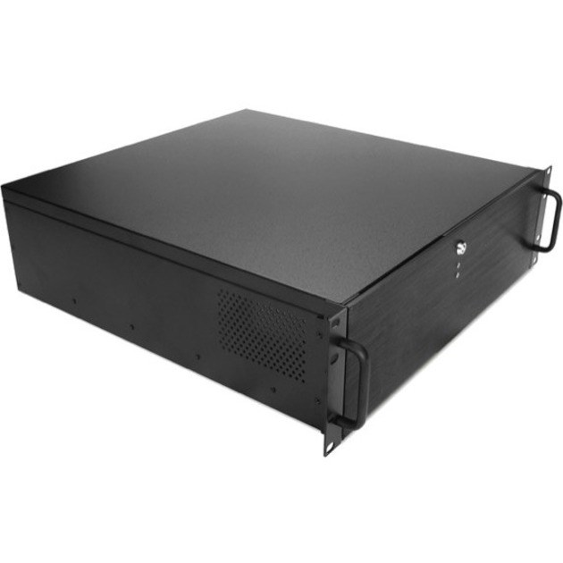 iStarUSA 3U 5.25" 3-Bay Compact microATX Chassis with 400W Redundant Power Supply