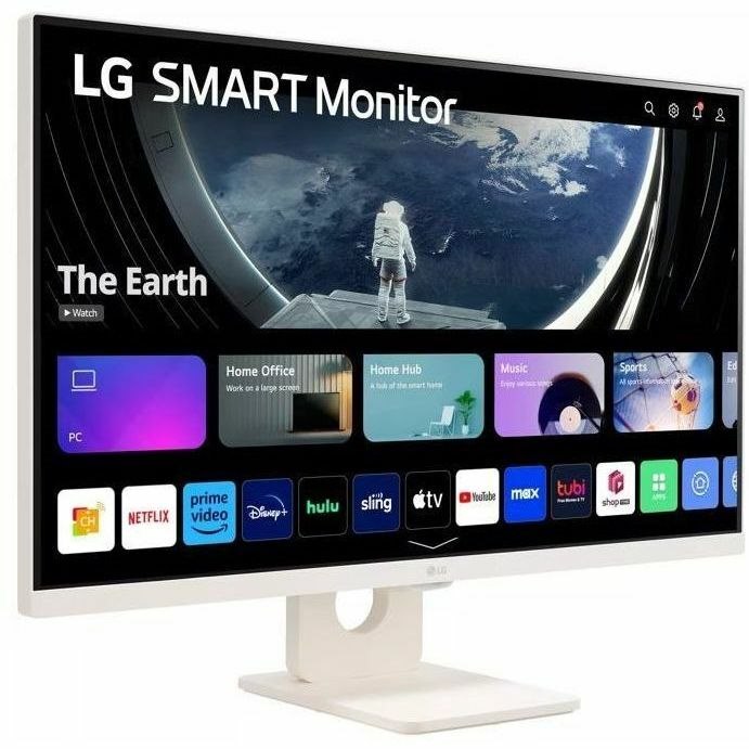 LG 27SR50F-W 27" Class Full HD Smart LCD Monitor - 16:9