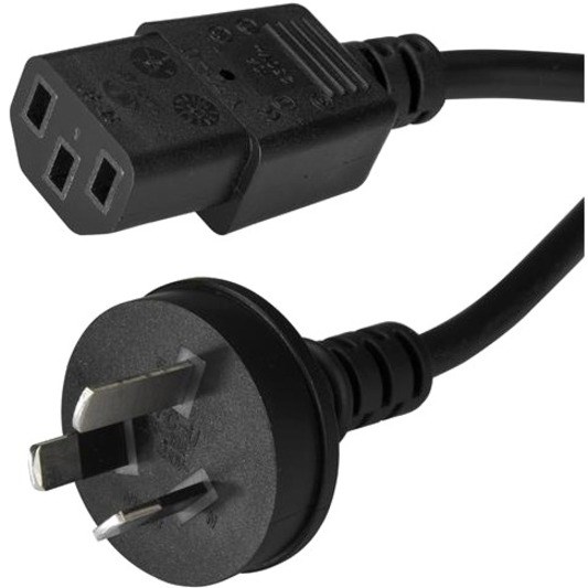 StarTech.com 3m 10 ft Power Supply Cord - AS/NZS 3112 to C13 - Computer Power Cord - Monitor Power Cord - Computer Monitor Cable