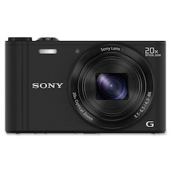 Sony Cyber-shot DSC-WX300 18.2 Megapixel Compact Camera - Black