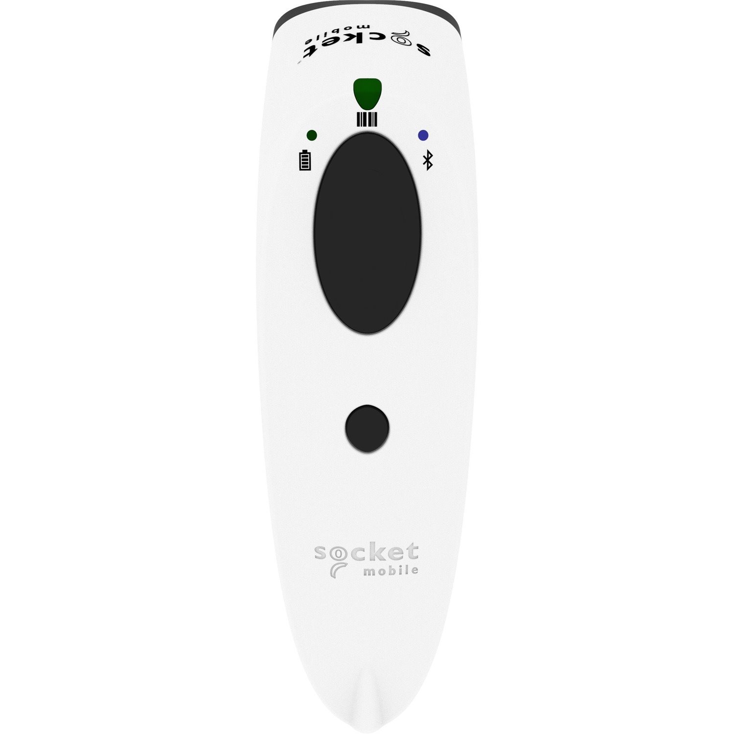 Socket Mobile SocketScan S720 Asset Tracking, Loyalty Program, Transportation, Inventory, Ticketing, Delivery, Hospitality Handheld Barcode Scanner - Wireless Connectivity - White