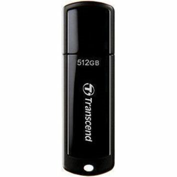 Transcend JetFlash 700 512 GB USB 3.1 (Gen 1) Type A Flash Drive - Black