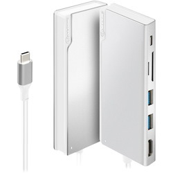 Alogic USB-C Dock UNI with Power Delivery - Ultra Series - Silver