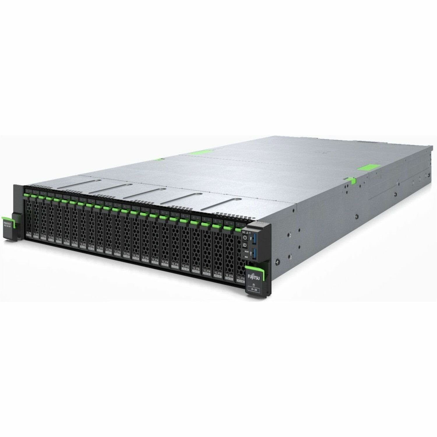 Fujitsu PRIMERGY RX2540 M7 2U Rack Server - 1 x Intel Xeon Silver 4410Y 2 GHz - 32 GB RAM - 12Gb/s SAS, Serial ATA/600 Controller