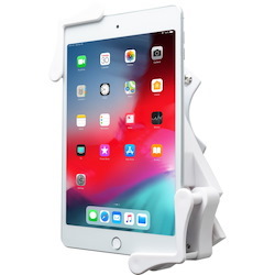 CTA Digital Rotating Wall Mount for 7-14 Inch Tablets, including iPad 10.2-inch (7th/ 8th/ 9th Generation) (White)