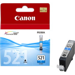Canon CLI-521C Original Inkjet Ink Cartridge - Cyan - 1 Pack