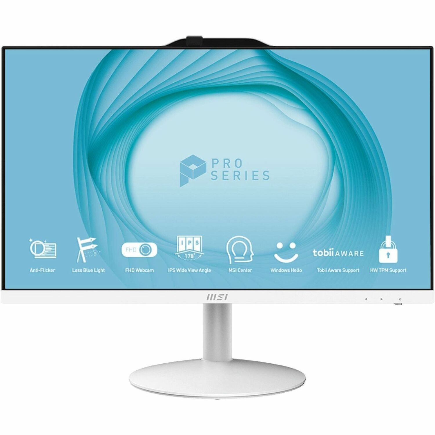 MSI PRO AP242 12M PRO AP242 12M-445NZ All-in-One Computer - Intel Core i5 12th Gen i5-12400 - 8 GB - 512 GB SSD - 23.8" Full HD - Desktop - White