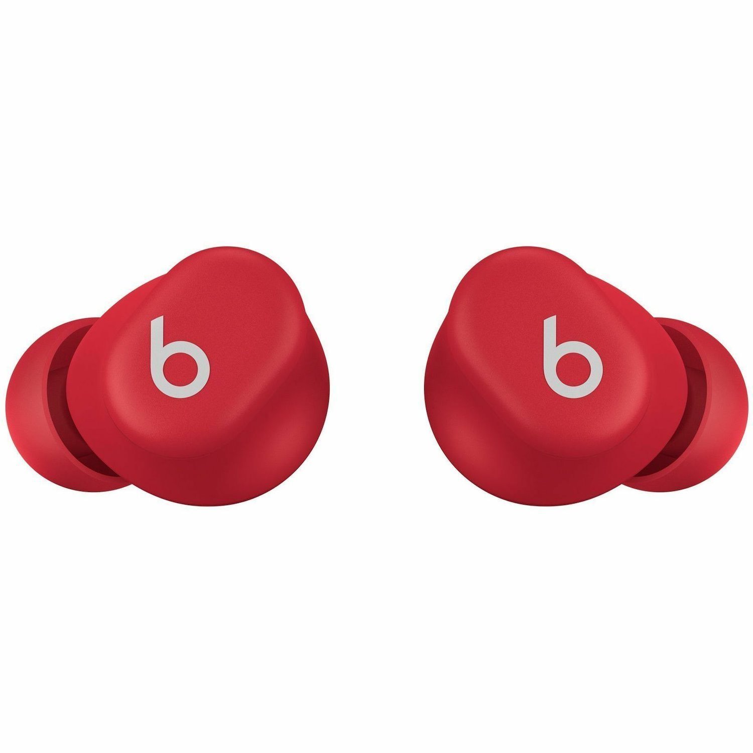 Apple Beats Solo Buds True Wireless Earbud Stereo Earset - Transparent, Red