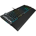 Corsair K100 RGB Mechanical Gaming Keyboard - CHERRY MX Speed - Black