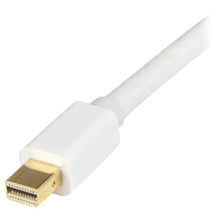 StarTech.com Mini DisplayPort to HDMI Converter Cable - 3 ft (1m) - 4K - White