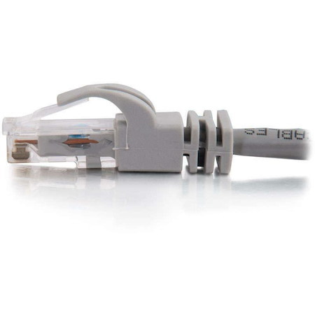 C2G-25ft Cat6 Snagless Crossover Unshielded (UTP) Network Patch Cable - Gray
