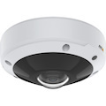 AXIS M3077 6 Megapixel Outdoor Network Camera - Color - Dome - White