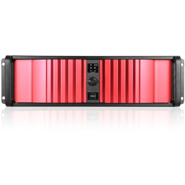 iStarUSA D Storm D-300SEA-RD-RAIL24 Server Case with Red SEA Bezel