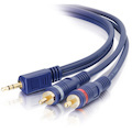 C2G 50ft Velocity One 3.5mm Stereo Male to Two RCA Stereo Male Y-Cable